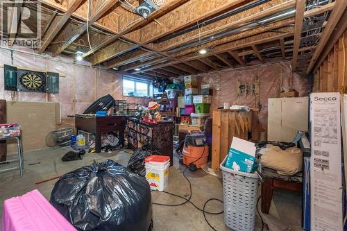 100 Willow Ridge Link, Diamond Valley, AB - Indoor Photo Showing Basement
