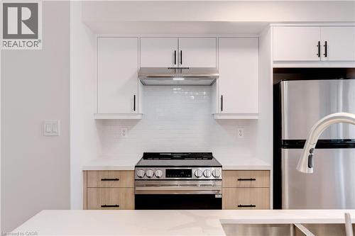 628 Garibaldi Common, Burlington, ON - Indoor Photo Showing Kitchen With Double Sink With Upgraded Kitchen