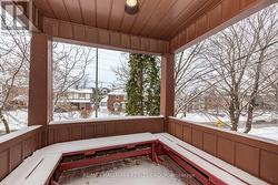 Covered Porch off Living Room - Apartment 2 - 