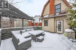 Rear Deck - Apartment 2 - 