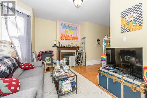 Apt 1 - 121 Osgoode Street, Ottawa, ON - Indoor Photo Showing Living Room With Fireplace