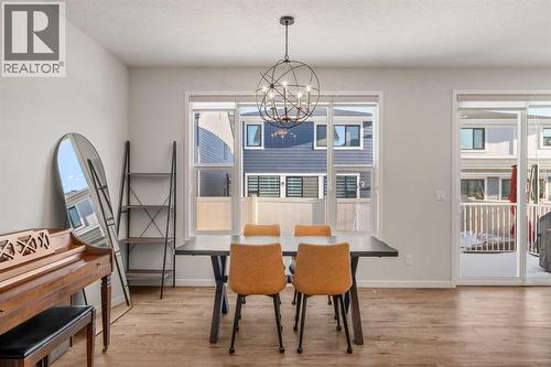 40 West Grove Link Sw, Calgary, AB - Indoor Photo Showing Dining Room