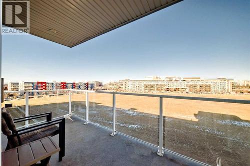 409, 4150 Seton Drive Se, Calgary, AB - Outdoor With Balcony With View