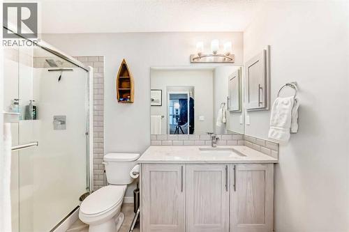 409, 4150 Seton Drive Se, Calgary, AB - Indoor Photo Showing Bathroom