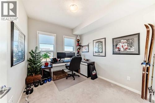 409, 4150 Seton Drive Se, Calgary, AB - Indoor Photo Showing Office
