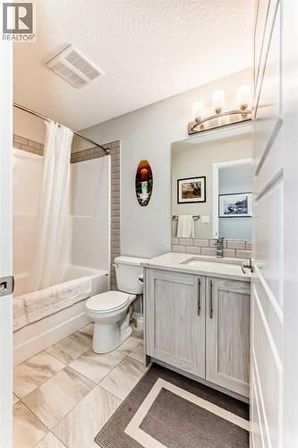 409, 4150 Seton Drive Se, Calgary, AB - Indoor Photo Showing Bathroom