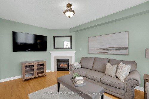 82 Coolspring Crescent, Caledon, ON - Indoor Photo Showing Living Room With Fireplace