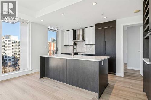 602, 930 16 Avenue Sw, Calgary, AB - Indoor Photo Showing Kitchen With Upgraded Kitchen