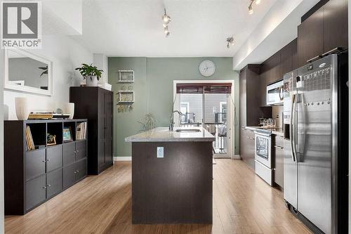 39 Silverado Way Sw, Calgary, AB - Indoor Photo Showing Kitchen