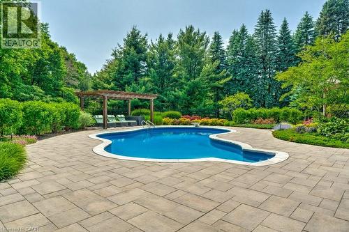 6365 Breckenridge Place, Burlington, ON - Outdoor With In Ground Pool With Backyard