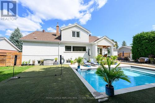 912 Boothman Avenue, Burlington, ON - Outdoor With In Ground Pool