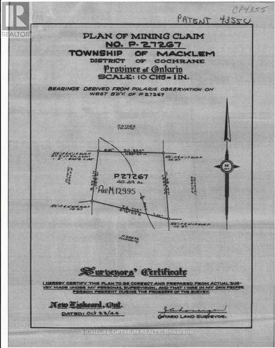 Pcl 9222 N/A, Timmins, ON 