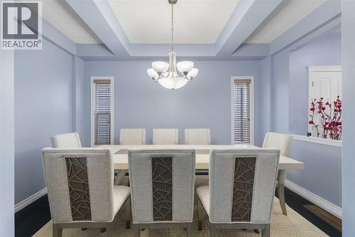 72 Rockyspring Circle Nw, Calgary, AB - Indoor Photo Showing Dining Room