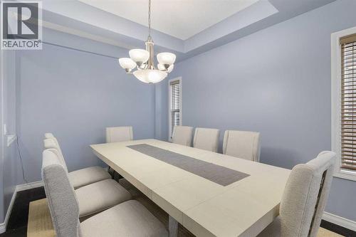 72 Rockyspring Circle Nw, Calgary, AB - Indoor Photo Showing Dining Room