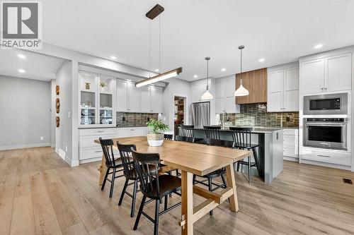 Open Concept Dining Area - 24 Napoleon Meadows Way, Innisfail, AB - Indoor