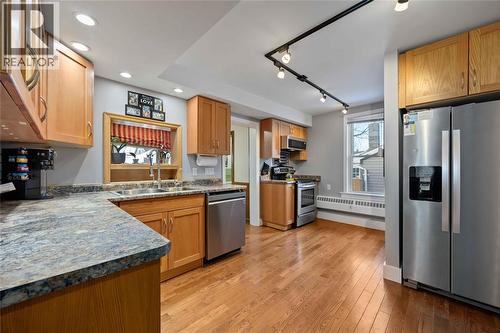 153 College Avenue North, Sarnia, ON - Indoor Photo Showing Kitchen With Double Sink
