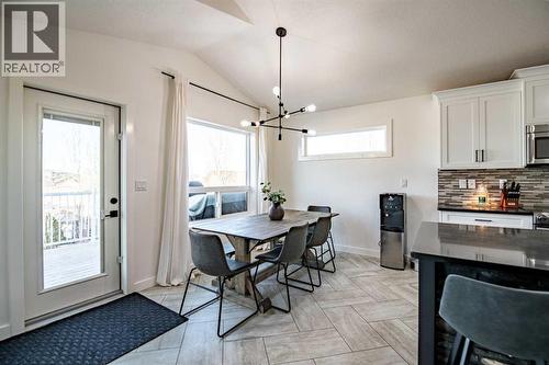 Dining Room - 53 Portway Close, Blackfalds, AB - Indoor Photo Showing Dining Room