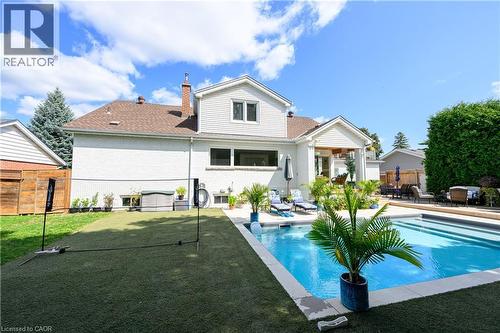 912 Boothman Avenue, Burlington, ON - Outdoor With In Ground Pool