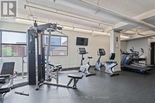 605 - 380 King Street, London East (East K), ON - Indoor Photo Showing Gym Room