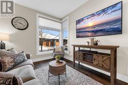 Front bedroom (currently used as a den) - 