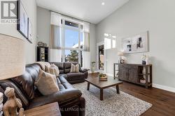 TV hookups behind photo on right. - 