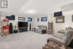 Professionally finished basement - 
