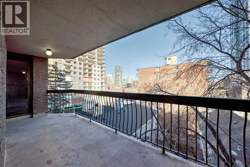 604, 537 14 Avenue Sw, Calgary, AB - Outdoor With Balcony With Exterior