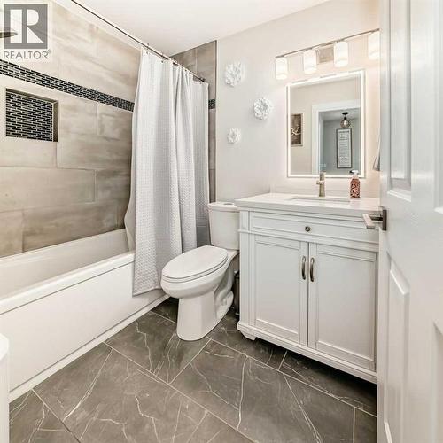 WOW! Dream bathroom. This bathroom was torn down and rebuilt, showcasing this now fully transformed space! - 7840 20A Street Se, Calgary, AB - Indoor Photo Showing Bathroom