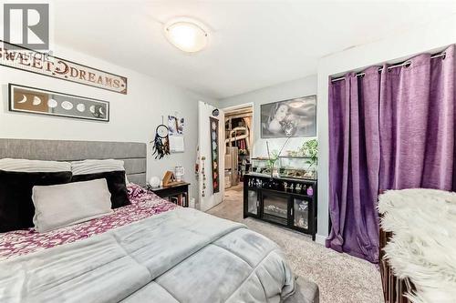 The third bedroom provides plenty of options - 7840 20A Street Se, Calgary, AB - Indoor Photo Showing Bedroom
