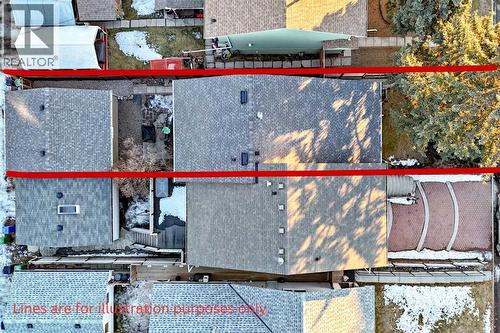 Approximate property lines - 7840 20A Street Se, Calgary, AB - Outdoor