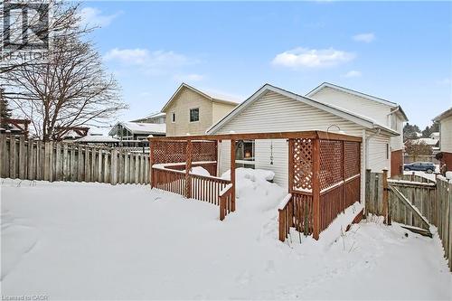 252 Keewatin Avenue, Kitchener, ON - Outdoor With Deck Patio Veranda