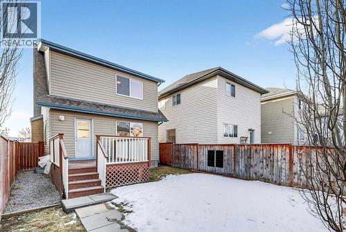 109 Copperstone Grove Se, Calgary, AB - Outdoor With Deck Patio Veranda With Exterior