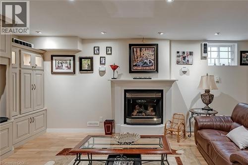 4304 Taywood Drive, Burlington, ON - Indoor Photo Showing Living Room With Fireplace