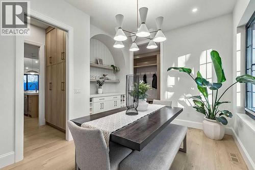 56 Lissington Drive Sw, Calgary, AB - Indoor Photo Showing Dining Room