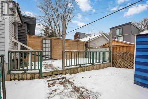 Walkway to Back Deck and the Original Lawn. - 337 Craven Road, Toronto, ON - Outdoor