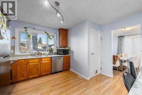 5816 Maddock Drive Ne, Calgary, AB - Indoor Photo Showing Kitchen With Double Sink
