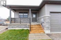 Photos are of a completed end unit - 