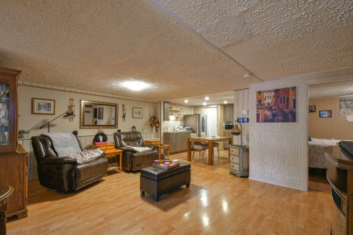 Salle familiale - 10 Av. David, Saint-Sauveur, QC - Indoor Photo Showing Living Room