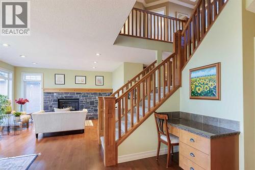 118 Tusslewood Heights Nw, Calgary, AB - Indoor Photo Showing Other Room With Fireplace