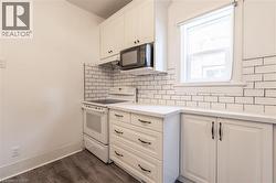 Unit #1's kitchen. - 