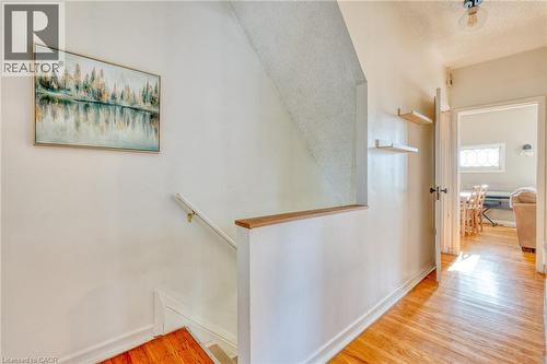 The stairwell leading up to unit #2. - 388 Charlton Avenue W, Hamilton, ON - Indoor Photo Showing Other Room