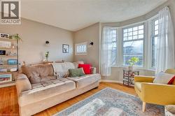 Unit #2's living room. - 