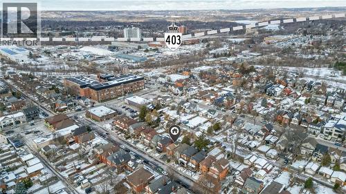 The location is a commuter's dream, being only a 3-minute drive to Highway 403. - 388 Charlton Avenue W, Hamilton, ON - Outdoor With View