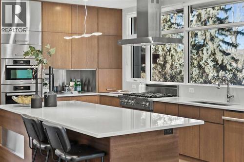 3216 5 Street Nw, Calgary, AB - Indoor Photo Showing Kitchen