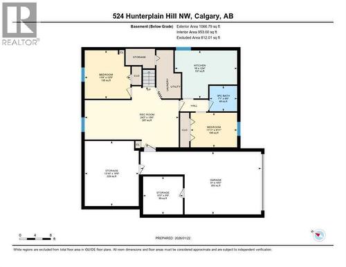 524 Hunterplain Hill Nw, Calgary, AB 