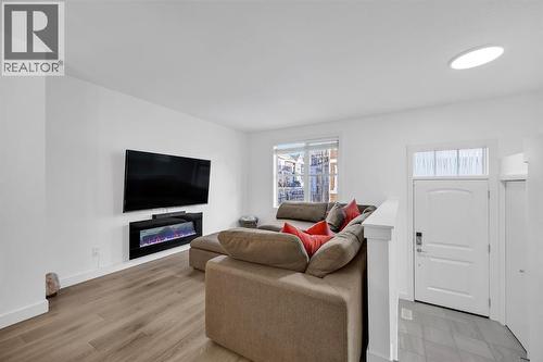 Living Room - 623 Cranbrook Walk Se, Calgary, AB - Indoor Photo Showing Living Room