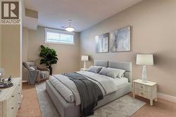 Basement Bedroom - Virtually Stagedd - 