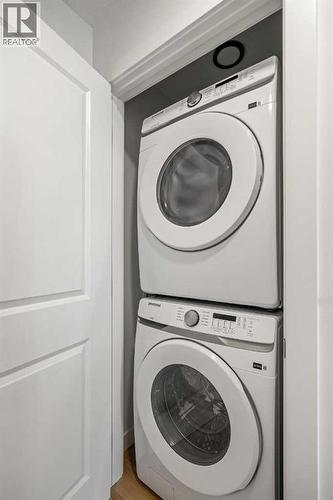 302, 550 Seton Circle Se, Calgary, AB - Indoor Photo Showing Laundry Room