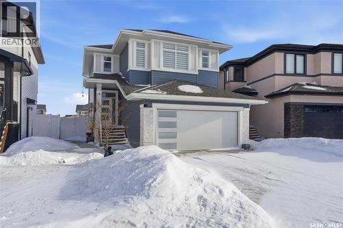 3033 Bellegarde Crescent, Regina, SK - Outdoor With Facade