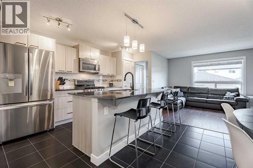 110 Skyview Ranch Manor Ne, Calgary, AB - Indoor Photo Showing Kitchen With Stainless Steel Kitchen With Upgraded Kitchen